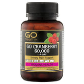 GO Healthy Cranberry 60000+ 60 Vege Capsules